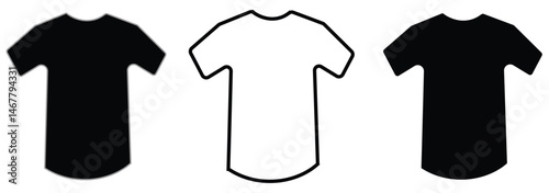 t shirt design icon vector illustrator eps 10 