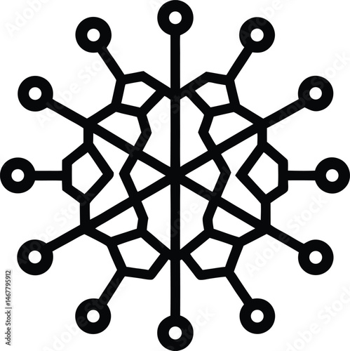 neural network icon icon vector illustration