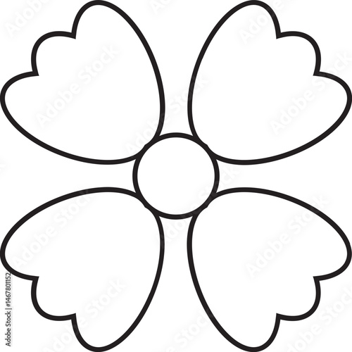 Flower Outline