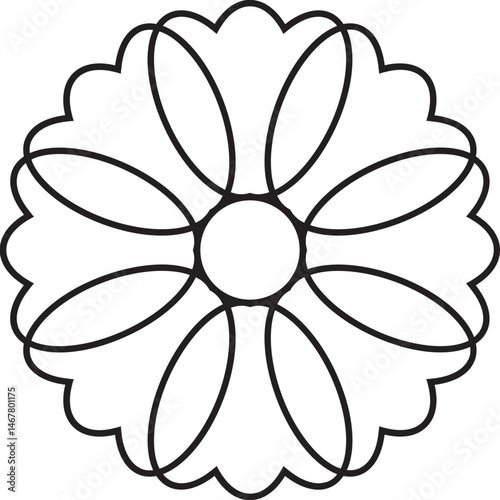 Flower Outline