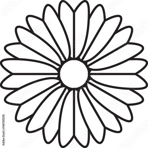 Flower Outline