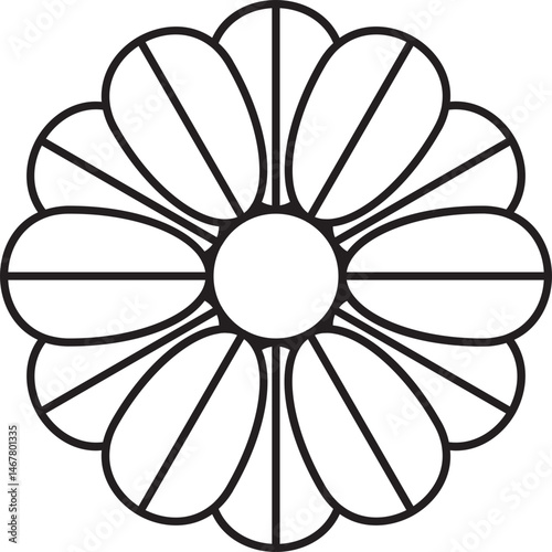 Flower Outline
