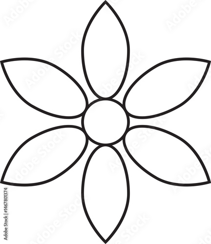 Flower Outline