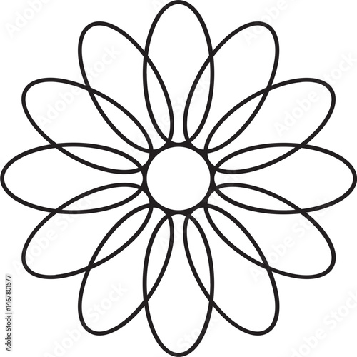 Flower Outline