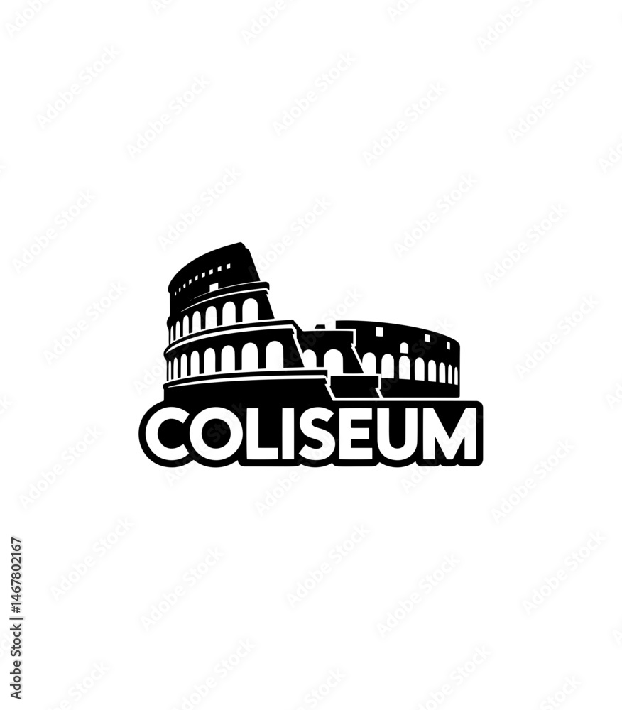 Naklejka premium International landmarks and travel destinations cityscape set 