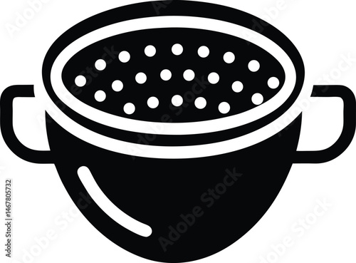 Tea Strainer Icon Vector Illustration