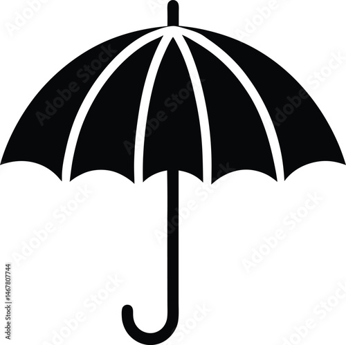 Umbrella Parasol Icon Vector Illustration