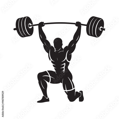 A Weightlifter in Action icon