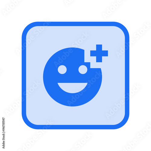 Add Reaction Filled Icon