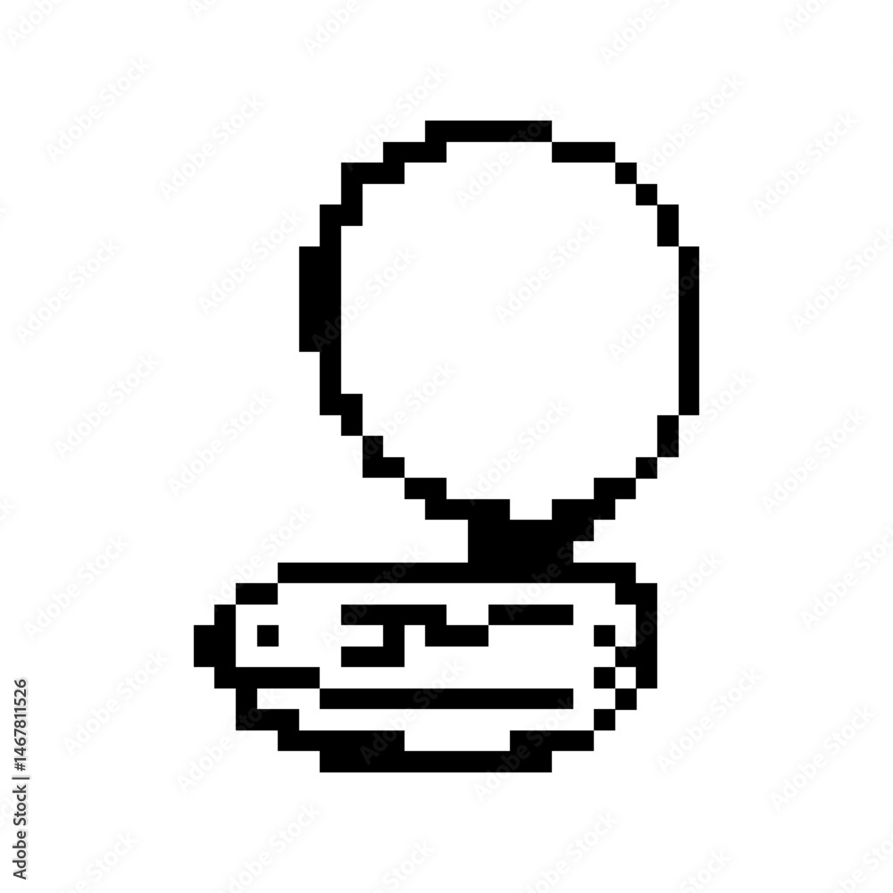 Fototapeta premium pixel compass