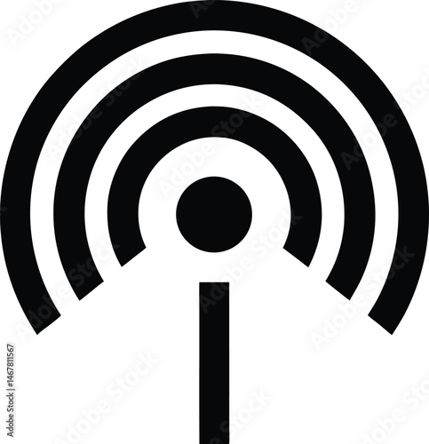 wireless sync symbol icon vector illustration