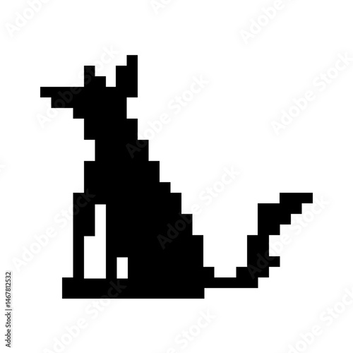 pixel dog icon