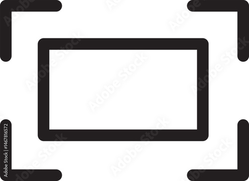 Fullscreen and resize arrow vector icon —expand & contract symbol

