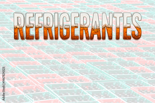 Tipografia 3D da palavra 