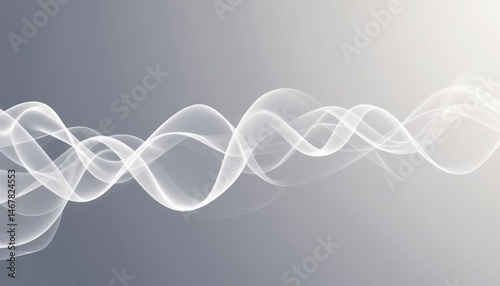 Abstract soft wave background in light colors representing elegance and motion