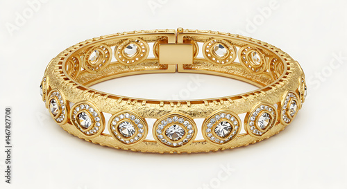 silver ring with diamonds