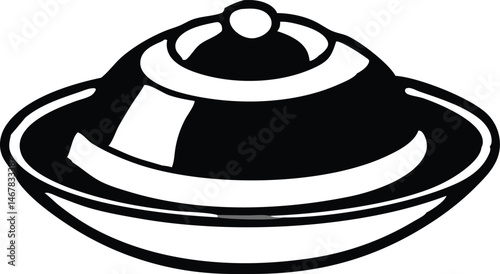 hand drawn vector illustration of a bowl