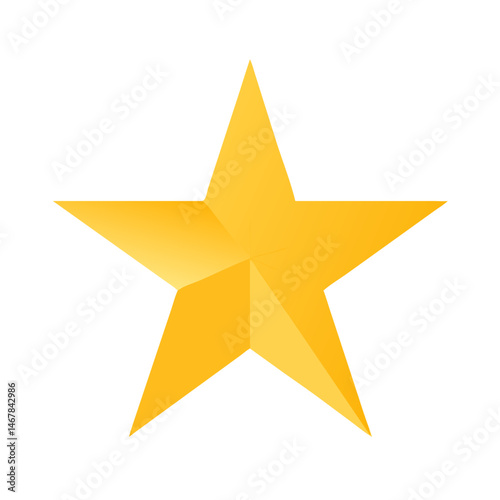 Shining Star Illuminating the Night Sky, Symbolizing Hope and Dreams