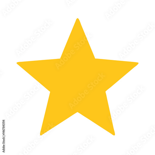 Shining Star Illuminating the Night Sky, Symbolizing Hope and Dreams