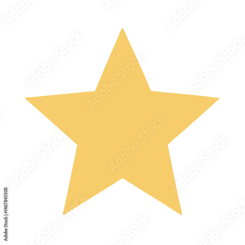 Shining Star Illuminating the Night Sky, Symbolizing Hope and Dreams