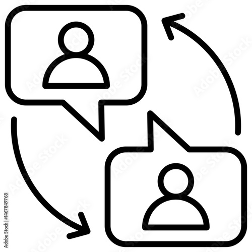 Communication Line Icon