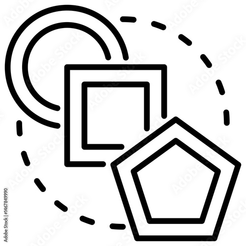 Shaping Line Icon