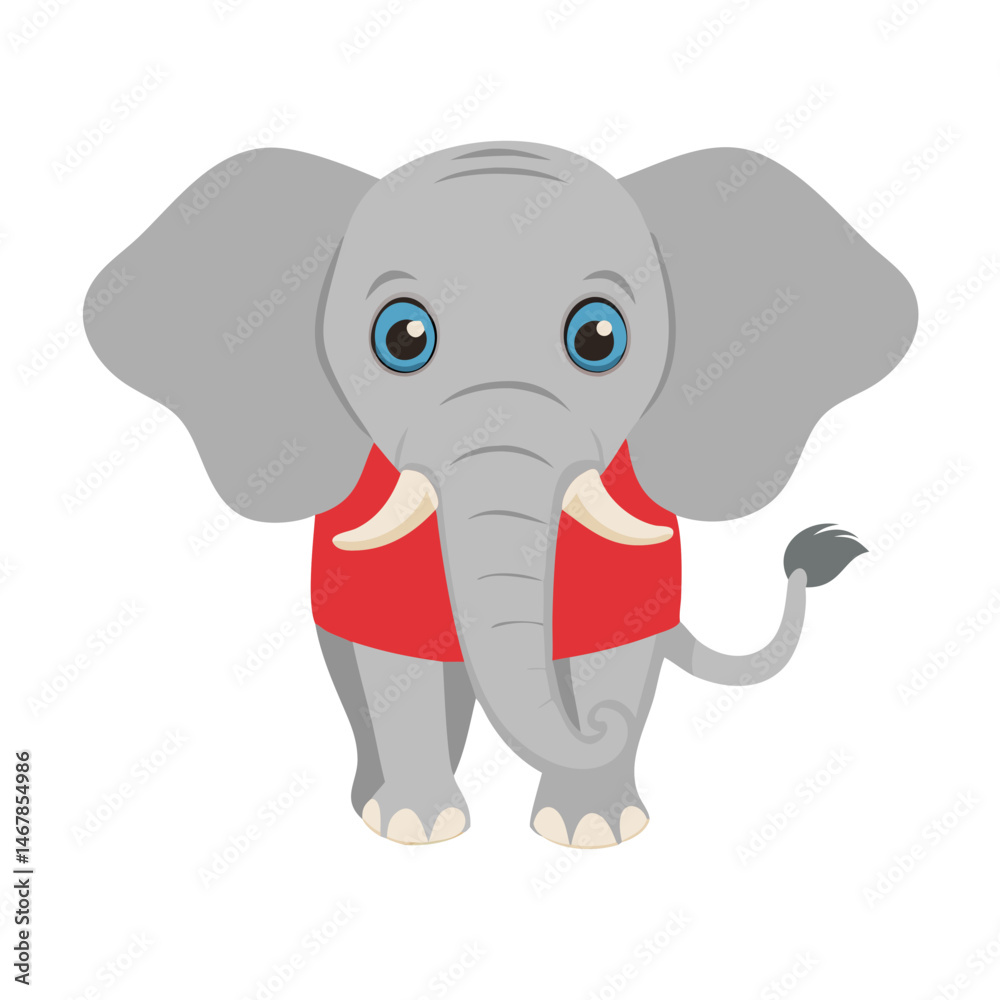 Fototapeta premium Elephant: The Majestic Giant of the Animal Kingdom