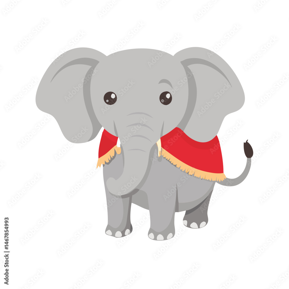 Fototapeta premium Elephant: The Majestic Giant of the Animal Kingdom
