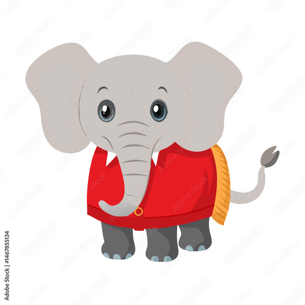 Naklejka premium Elephant: The Majestic Giant of the Animal Kingdom