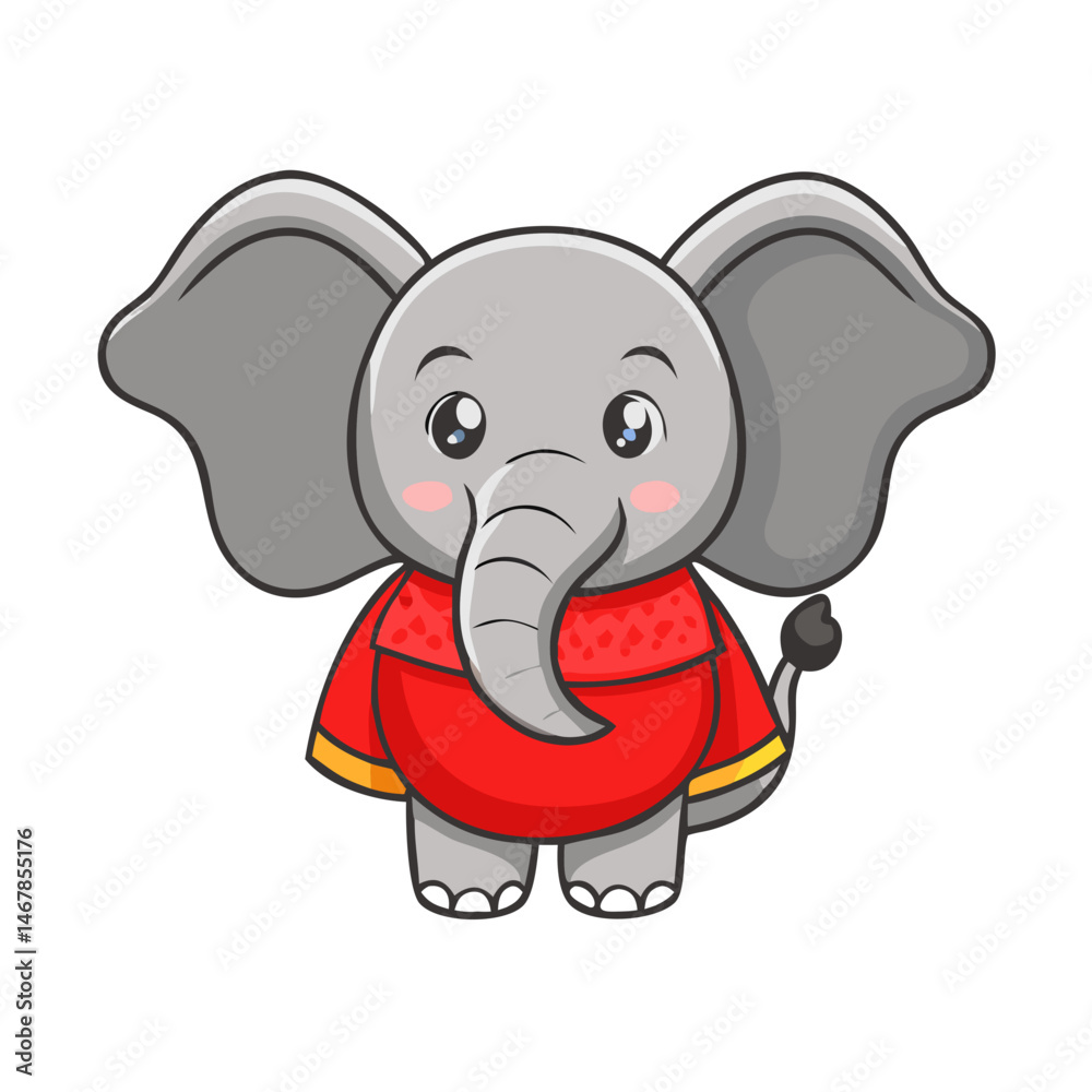 Fototapeta premium Elephant: The Majestic Giant of the Animal Kingdom