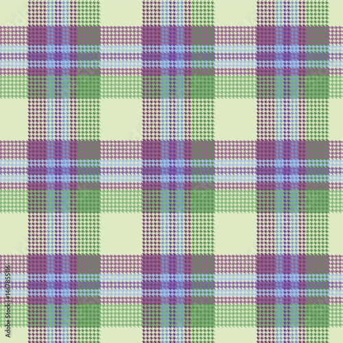 Seamless Houndstooth Gingham Pattern 14 May 2025