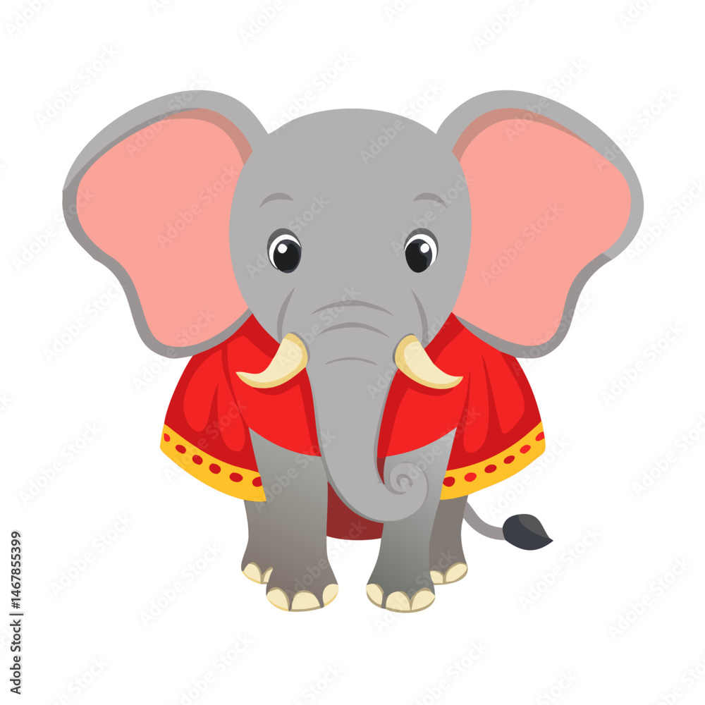 Fototapeta premium Elephant: The Majestic Giant of the Animal Kingdom