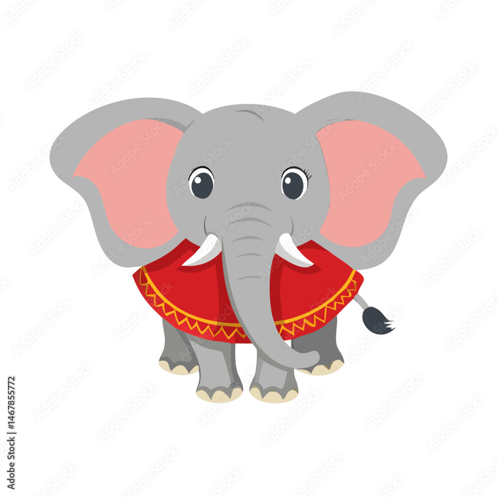 Fototapeta premium Elephant: The Majestic Giant of the Animal Kingdom