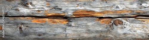 Weathered grey wood texture with orange undertones
