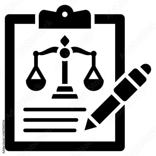 Drafting Glyph Icon