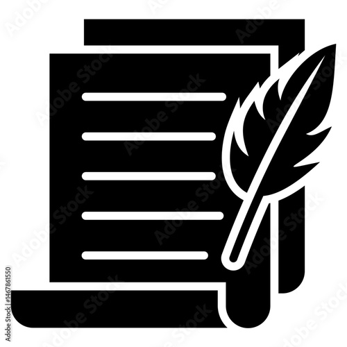 Testament Glyph Icon