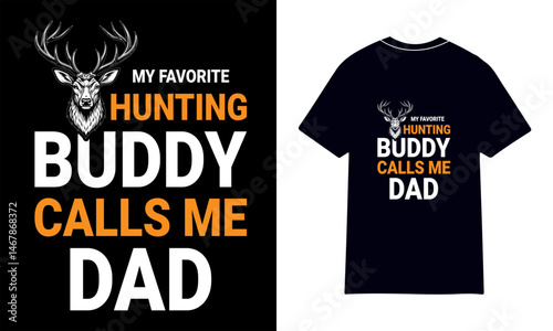 Hunting T-Shirt Design ? Vintage Typography Graphic for Hunters and Outdoorsmen.44.ai