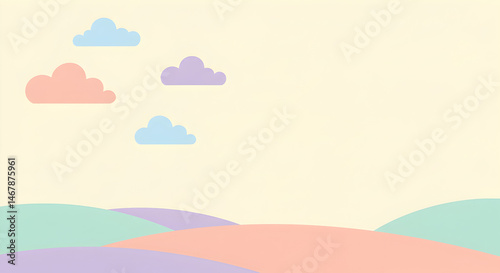 vector illustration of a landscape