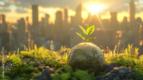 sustainable environmental friendly goal development green business strategy global net zero carbon neutral target emission reduction