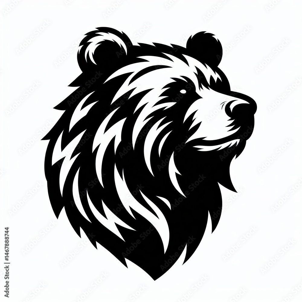 Fototapeta premium Bear&nbsp;Silhouettes