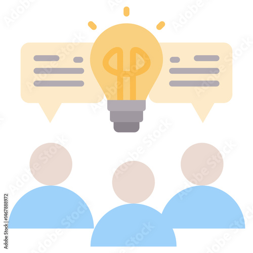 Discussion Flat Icon