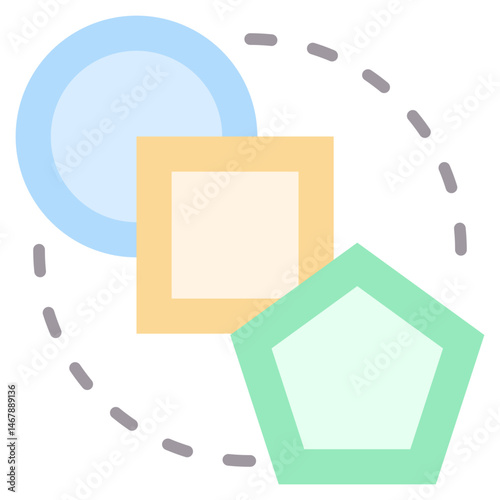 Shaping Flat Icon