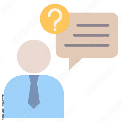 Opinion Flat Icon