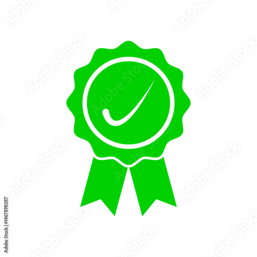 Accreditation Day approved certified Icon, vector art illustration.