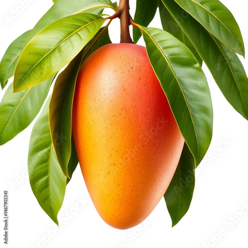  Mangoe with leaves png image  fruit image  mangoe in isolated on white background (1).png