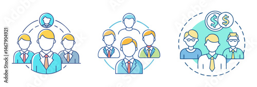 Leadership and team management in business and achieving the financial goals