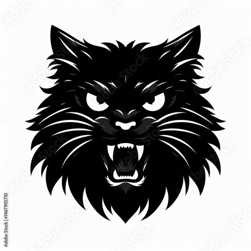 Wallpaper Mural Cat Silhouettes Torontodigital.ca