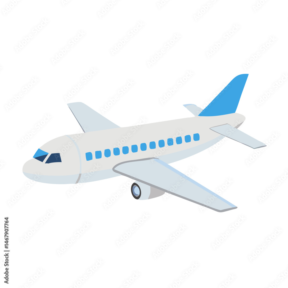 Fototapeta premium Airplane: Symbol of Freedom and Adventure