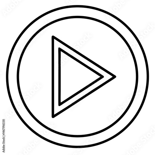 play button vector