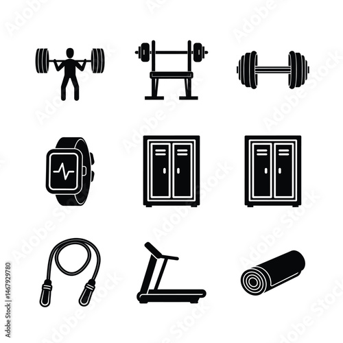 WebEssential Gym & Fitness Icons Collection
